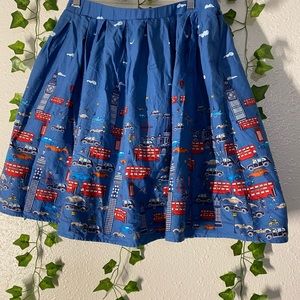 Vintage Retro Full Swing Skirt